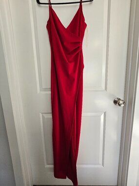 Emerald Sundae - Front Slit Dress